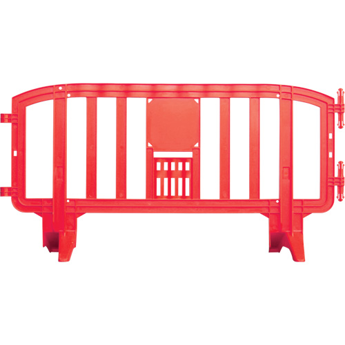 Movit Barricade, Interlocking, 78" L x 39" H, Red Solutions industrielles ALPHA
