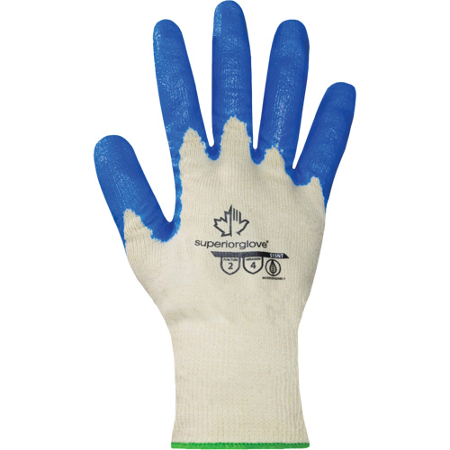 Gants enduits Dexterity, 7, R&ecirc;vetement Nitrile, Calibre 15, Enveloppe en Coton Solutions industrielles ALPHA