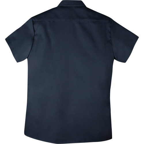 Chemise de travail &agrave; manches courtes en tissu crois&eacute;, Hommes, 4T-Grand, Bleu marine Solutions industrielles ALPHA
