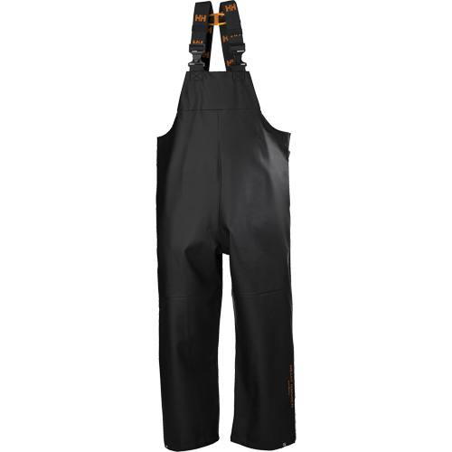 Pantalons &agrave; bavette imperm&eacute;ables Gale, Grand, Polyester, Noir Solutions industrielles ALPHA