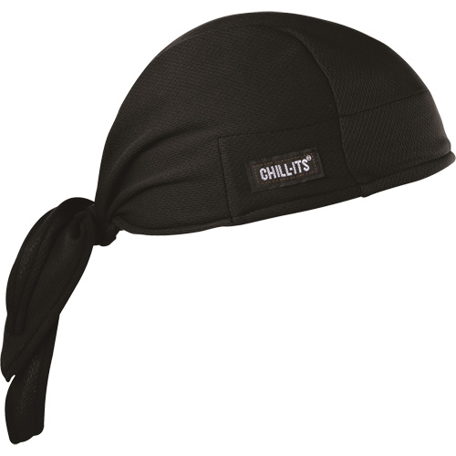 Chill-Its&reg; 6615 Cooling Doo Rag, Black Solutions industrielles ALPHA