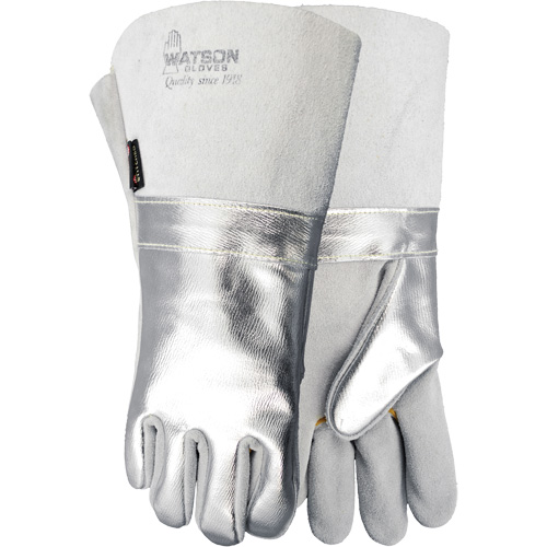 1034A Welding Gloves, Split Cowhide, Size 9 Solutions industrielles ALPHA