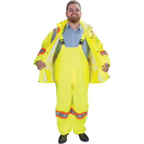 V&ecirc;tements imperm&eacute;ables RZ1000, Polyester, Petit, Jaune lime haute visibilit&eacute; Solutions industrielles ALPHA