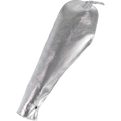 Manches r&eacute;sistant &agrave; la chaleur pour soudeur, 24", Kevlar aluminis&eacute;, Argent Solutions industrielles ALPHA