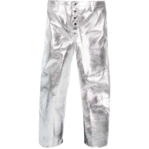 Heat Resistant Pants with Fly, 28, Aluminized Kevlar&reg; Solutions industrielles ALPHA