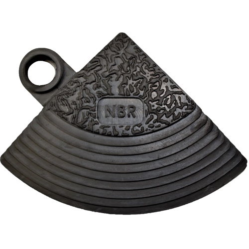 Bordure de coin pour tapis antifatigue 24/Seven Locksafe Solutions industrielles ALPHA