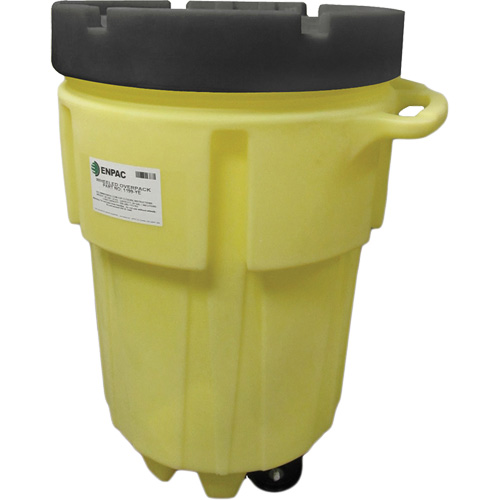 Contenant sur roues Poly-Spillpack, 95 gal. US, Mobile Solutions industrielles ALPHA