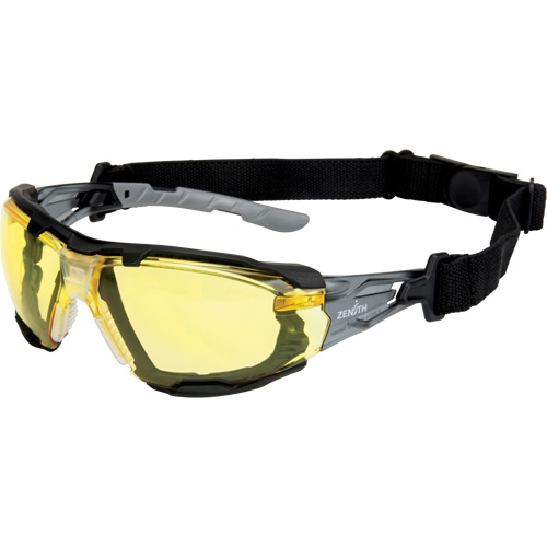 Z2900 Series Safety Glasses with Foam Gasket, Amber Lens, Anti-Scratch, ANSI Z87+/Meets/Exceeds CSA Z94.3 Solutions industrielles ALPHA