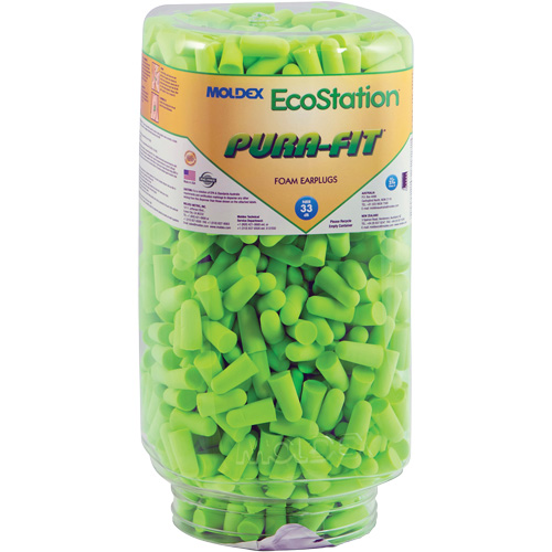 EcoStation Pura-Fit&reg; Earplug Refill, Bulk - Canister Solutions industrielles ALPHA