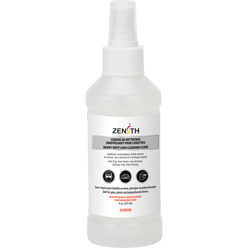 Nettoyant antibu&eacute;e de premi&egrave;re qualit&eacute; pour lentilles, 237 ml Solutions industrielles ALPHA