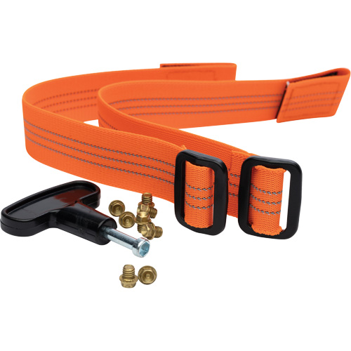 Replacement Brass Cleats & Straps for Midcleat Ice Cleats Solutions industrielles ALPHA