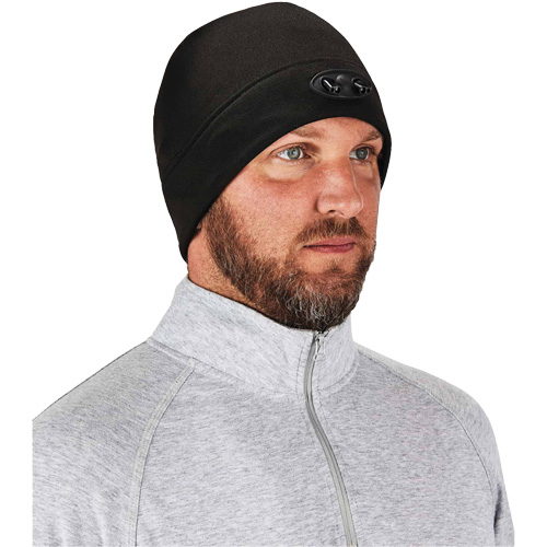 Bonnet N-Ferno &agrave; lumi&egrave;res DEL, Taille unique, Orange Solutions industrielles ALPHA