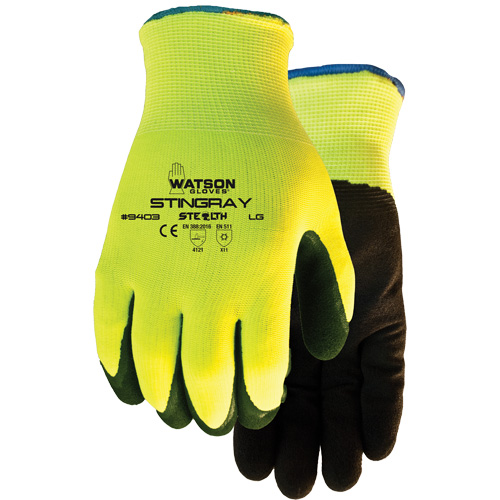 Gants isol&eacute;s Stealth Stingray, T-Grand, R&ecirc;vetement Nitrile, Calibre 13, Enveloppe en Polyester Solutions industrielles ALPHA