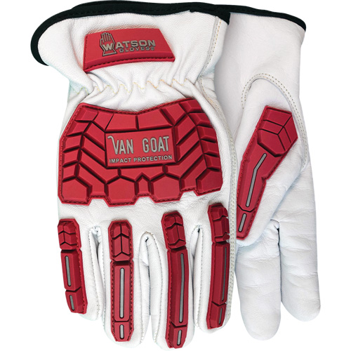 Van Goat Impact & Cut Resistant Gloves, X-Small, Goatskin Palm, Slip-On Cuff Solutions industrielles ALPHA