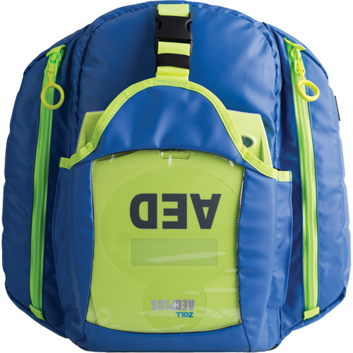 Sac &agrave; dos de secours AED, Zoll AED Plus/Zoll AED 3 Pour, Non m&eacute;dical Solutions industrielles ALPHA