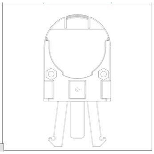 Adaptateur de casque de s&eacute;curit&eacute; pour serre-t&ecirc;tes VeriShield de Howard Leight Solutions industrielles ALPHA