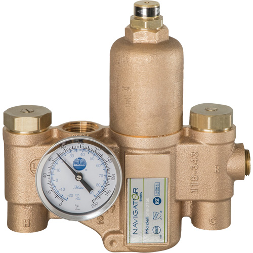 Navigator EFX20 Emergency Fixture Thermostatic Mixing Valve, 30 GPM Solutions industrielles ALPHA