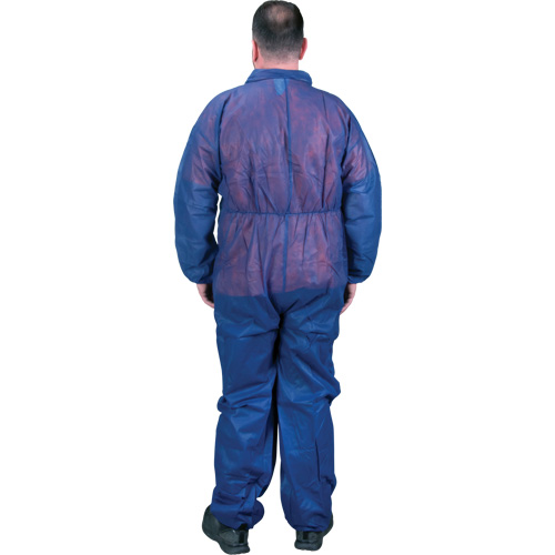 Coveralls, Medium, Blue, Polypropylene Solutions industrielles ALPHA