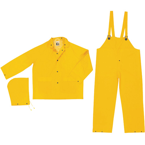 Classic Series Limited Flammability Rain Suit, Large, Yellow Solutions industrielles ALPHA