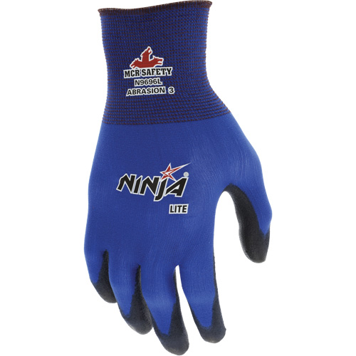Ninja&reg; Lite Coated Gloves, X-Large, Polyurethane Coating, 18 Gauge, Nylon Shell Solutions industrielles ALPHA