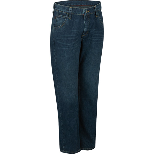 Jeans pour hommes &agrave; coupe droite &eacute;lastique, Tour de taille 30 Solutions industrielles ALPHA