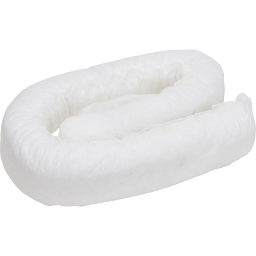 Sorbent Socks, Oil Only, 9 gal. Absorbancy, 3" W x 4' L, Pack of 12 Solutions industrielles ALPHA