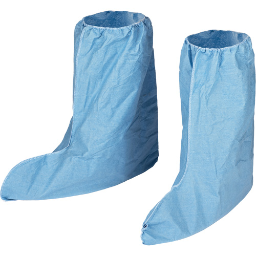 Couvre-bottes ignifuges Pyrolon Plus 2, T-Grand, Tissu ignifug&eacute;, Bleu Solutions industrielles ALPHA