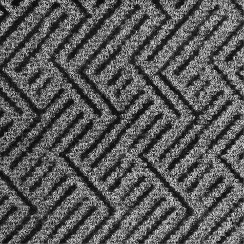 Tapis daccueil Performance Triathlon, Essuie-pieds/grattoir, 4' x 6' x 7/16", Charbon Solutions industrielles ALPHA