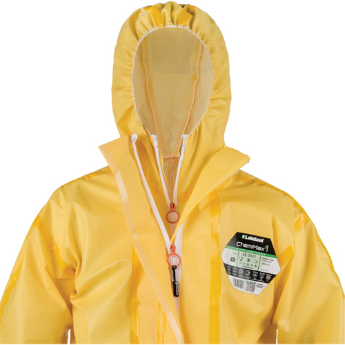 ChemMax&reg; 1 Coveralls, Polyethylene/Polypropylene, 4X-Large, Yellow Solutions industrielles ALPHA