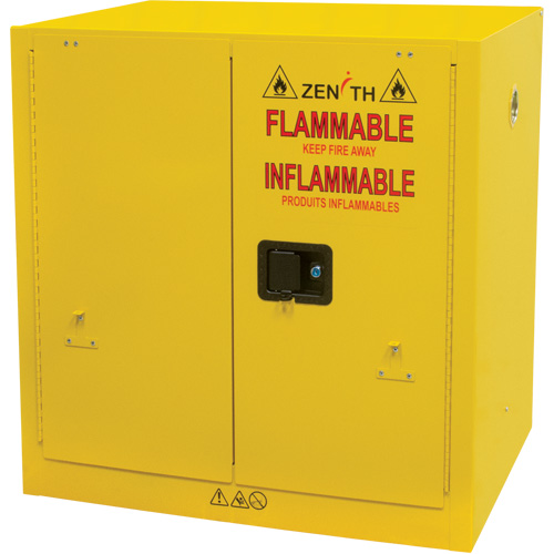 Armoire pour produits inflammables, 22 gal., 2 Porte(s), 35" La x 35" h x 22" p Solutions industrielles ALPHA