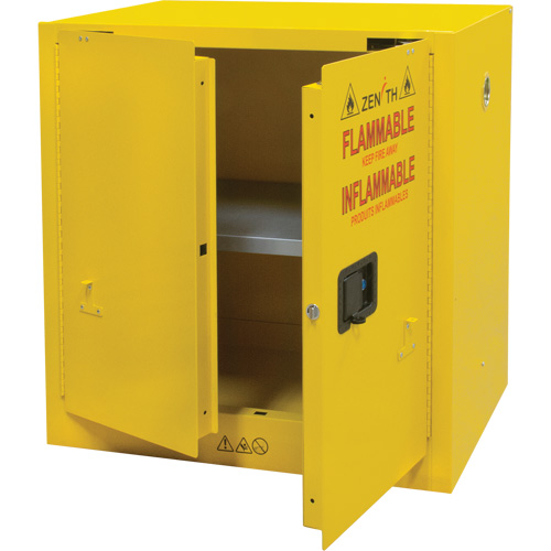 Armoire pour produits inflammables, 22 gal., 2 Porte(s), 35" La x 35" h x 22" p Solutions industrielles ALPHA