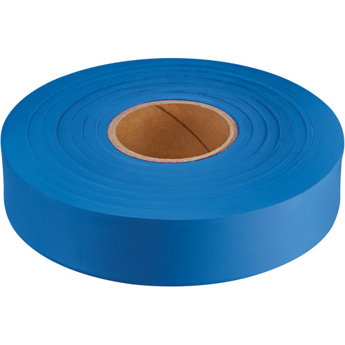Ruban de signalisation Empire, 1" la x 600' lo, Bleu fluorescent Solutions industrielles ALPHA