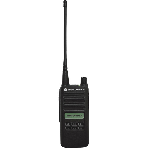 CP100 Series Two-Way Radio, UHF Radio Band, 160 Channels, 250000 sq. ft. Range Solutions industrielles ALPHA