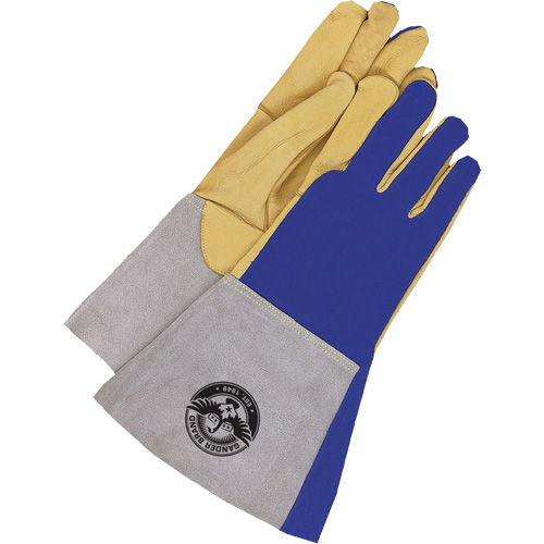 MIG & TIG Welding Gloves, Grain Deerskin, Size Small Solutions industrielles ALPHA