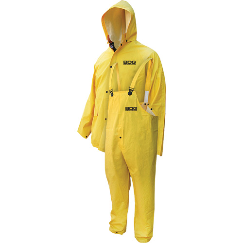 V&ecirc;tements imperm&eacute;ables ignifuges en trois morceaux Deny, 5T-Grand, Jaune Solutions industrielles ALPHA