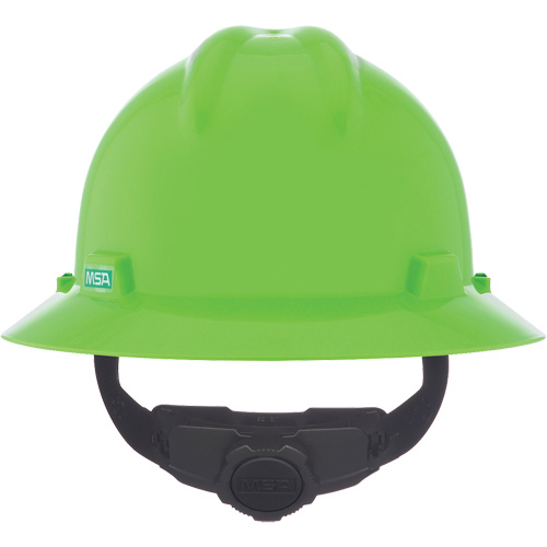 Casque de s&eacute;curit&eacute; &agrave; fente et bordure compl&egrave;te V-Gard, R&eacute;pond aux normes CSA type 1, Suspension Rochet, Non ventil&eacute; Solutions industrielles ALPHA