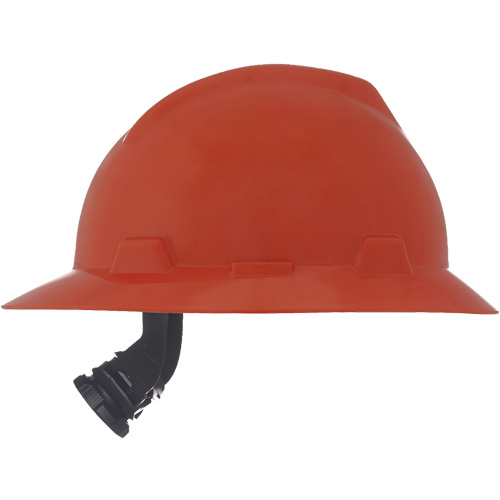 Casque de s&eacute;curit&eacute; &agrave; fente et bordure compl&egrave;te V-Gard, R&eacute;pond aux normes CSA type 1, Suspension Rochet, Non ventil&eacute; Solutions industrielles ALPHA