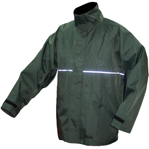 Manteau imperm&eacute;able Journeyman, Nylon, Moyen, Vert Solutions industrielles ALPHA