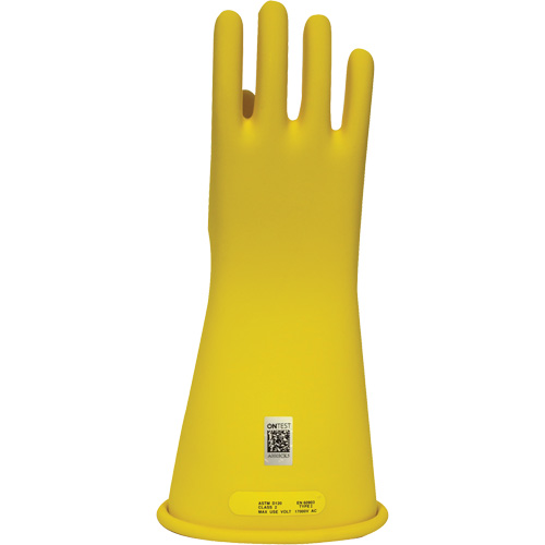Arcguard Rubber Voltage Gloves, Size 8, 10" L Solutions industrielles ALPHA