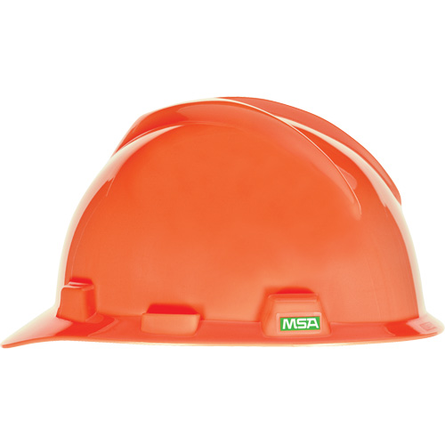 Casque de s&eacute;curit&eacute; &agrave; fentes V-Gard, R&eacute;pond aux normes CSA type 1, Suspension Rochet, Non ventil&eacute; Solutions industrielles ALPHA