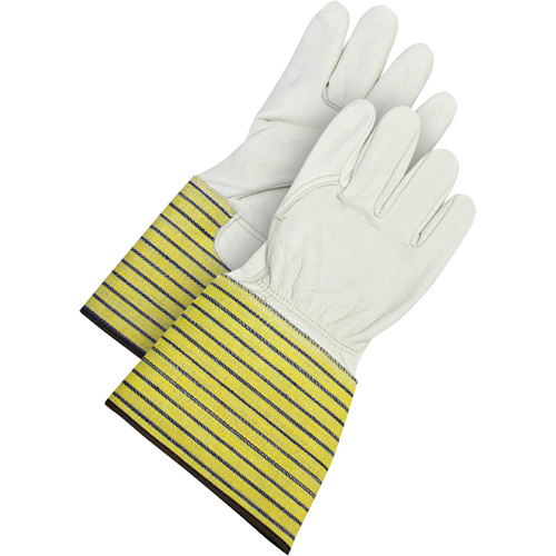 Classic Fitter's Gloves, Large, Grain Cowhide Palm, Fleece Inner Lining Solutions industrielles ALPHA