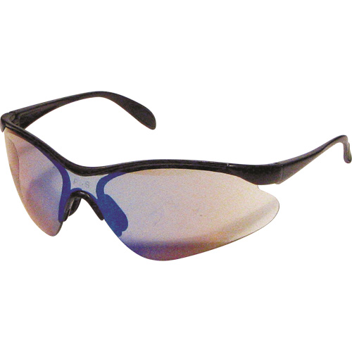 Lunettes de s&eacute;curit&eacute; Miranda, Lentille Miroir bleu, Anti-&eacute;gratignures, R&eacute;pond ou surpasse la norme CSA Z94.3 Solutions industrielles ALPHA