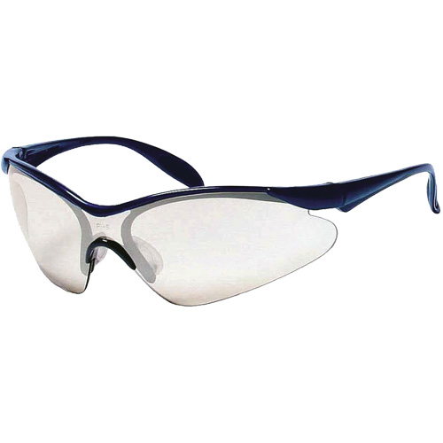 Miranda Safety Glasses, Blue Mirror Lens, Anti-Scratch, Meets/Exceeds CSA Z94.3 Solutions industrielles ALPHA