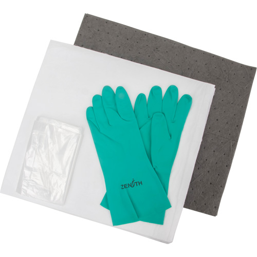 Spill Kit, Oil Only/Universal, Bag, 5 US gal. Absorbancy Solutions industrielles ALPHA