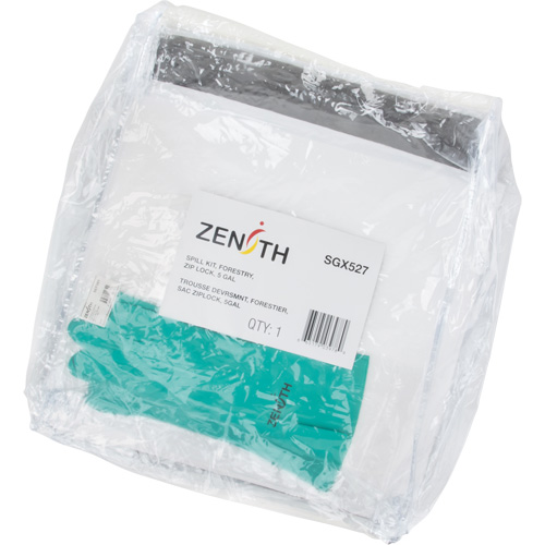 Spill Kit, Oil Only/Universal, Bag, 5 US gal. Absorbancy Solutions industrielles ALPHA