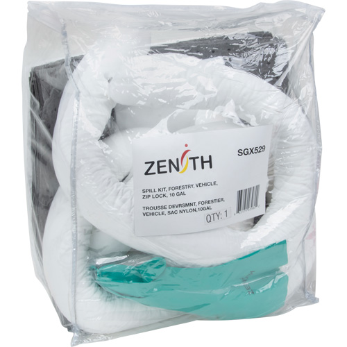 Spill Kit, Oil Only/Universal, Bag, 10 US gal. Absorbancy Solutions industrielles ALPHA