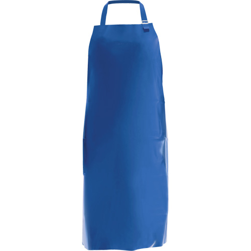 Endurosaf Bib Apron, Polyurethane, 50" L x 34" W, Blue Solutions industrielles ALPHA