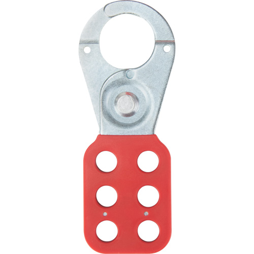 Safety Lockout Hasp, Red Solutions industrielles ALPHA
