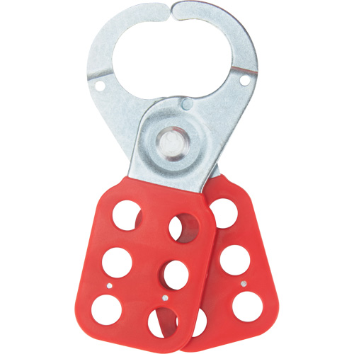 Safety Lockout Hasp, Red Solutions industrielles ALPHA