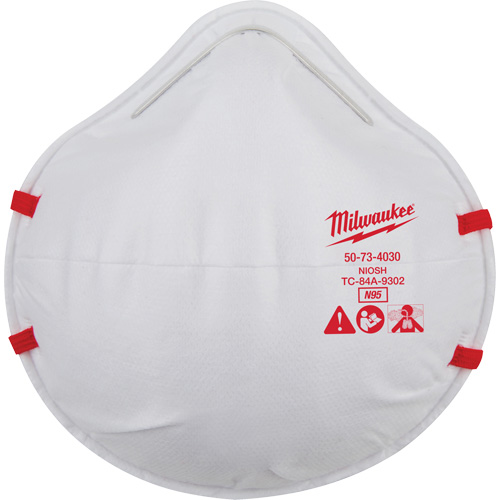Respirateur jetable, N95, Certifi&eacute; NIOSH, Taille unique Solutions industrielles ALPHA